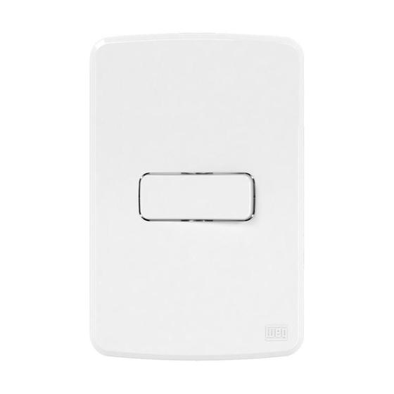 Imagem de Conjunto Interruptor Simples 4X2 Composé Branco - Weg