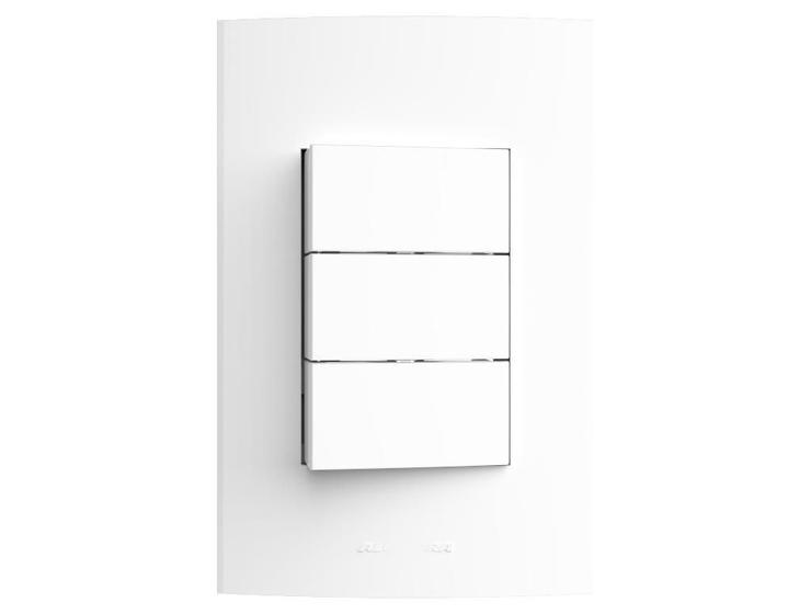 Imagem de Conjunto Interruptor Simples Triplo Inova Pro 85042 Alumbra