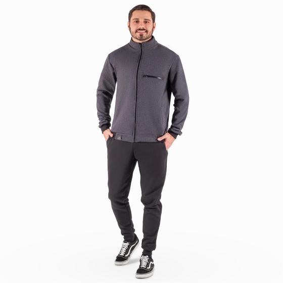 Imagem de Conjunto Jaqueta De Frio Aberta com Zíper + Calça Jogger Com Bolso Ramazzoni