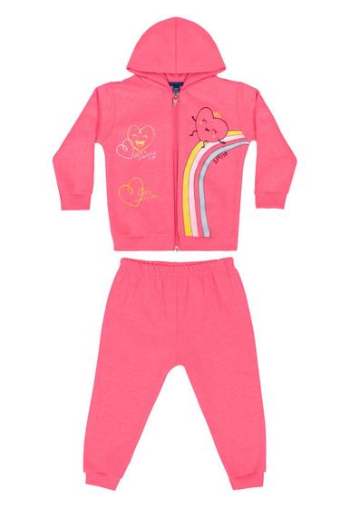 Imagem de Conjunto Jaqueta e Calça Bebê Menina Bee Loop