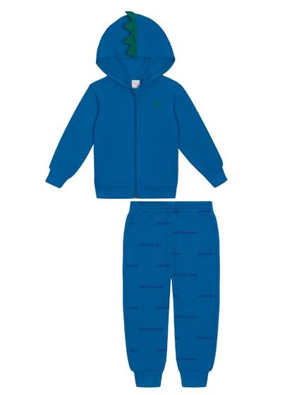 Imagem de Conjunto Jaqueta E Calça Dino Azul Abrange