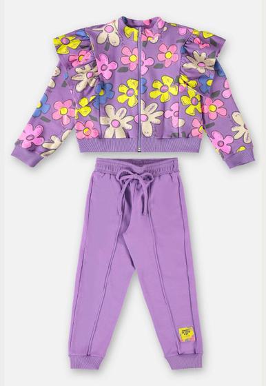 Imagem de Conjunto Jaqueta e Calça Infantil Menina Up Baby