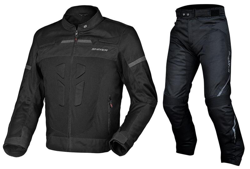 Imagem de Conjunto jaqueta moto motoqueiro shiver tip ronin x11 texx tam m + calça impermeavel tam m