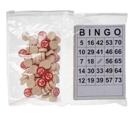 Imagem de Conjunto Jogo de Bingo Cartelas e Pedra com 75peças DT0211B
