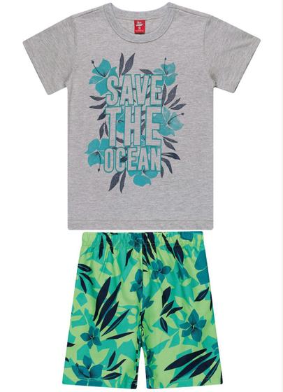 Imagem de Conjunto Juvenil Camiseta E Short Menino Bee Loop Ref. 13964