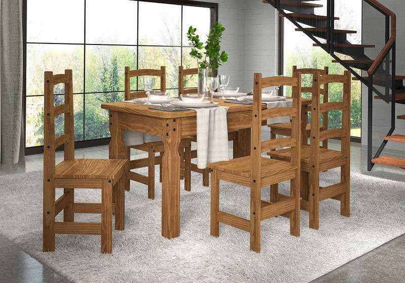 Conjunto kasper mesa 1,60 com 6 cadeiras 903 caramelo é boa?