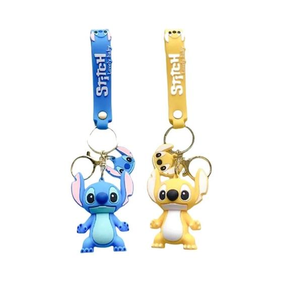 Imagem de Conjunto Kawaii Disney com 20 Chaveiros - Decoração para Mochila