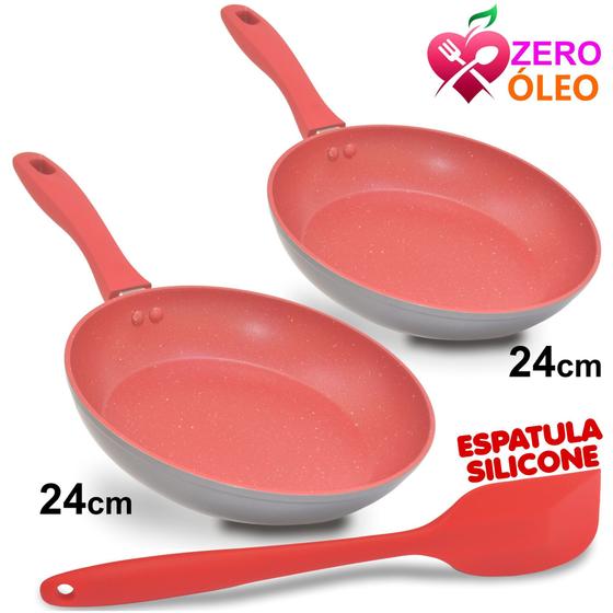 Conjunto Kit 2 Frigideiras Antiaderente Ceramica Semelhante Polishop Menor preço em Conjunto Kit 2 Frigideiras Antiaderente Ceramica Semelhante Polishop