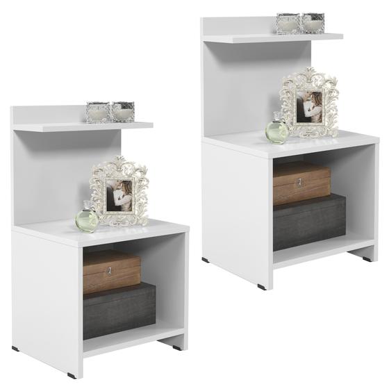 Conjunto Kit 2 Mesas De Cabeceiras Modernas Mesinhas De Canto Com conjunto-kit-2-mesas-de-cabeceiras-modernas-mesinhas-de-canto-com