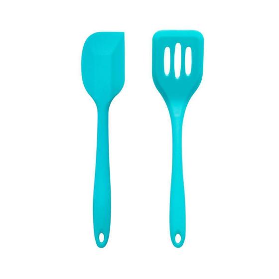 Imagem de Conjunto Kit De Utensílios De Cozinha Silicone Oikos - 2 Pçs