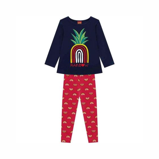 Imagem de Conjunto Kyly Infantil menina Blusa e Legging