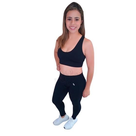 Imagem de Conjunto Legging + Top Lupo Up Control Feminino Sem Costura