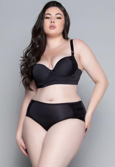 Imagem de Conjunto Lingerie Bella Fiore Modas Plus Size Luxo Com Bojo