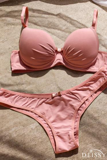 Imagem de Conjunto Lingerie bojo básico Deissy moda intima