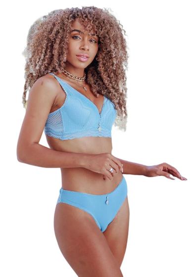 Imagem de Conjunto Lingerie Com Calcinha Rendada