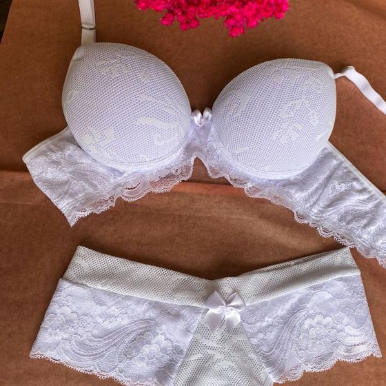 Imagem de Conjunto Lingerie Renda Lua de Mel