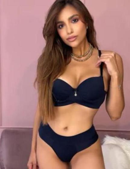 Imagem de Conjunto lingerie sutiã basico com bojo com aro base de elastico com calcinha cós alto fio duplo -preto