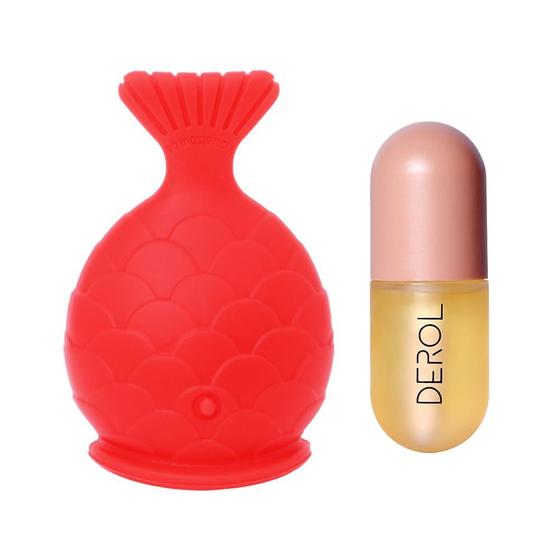 Imagem de Conjunto Lip Plumper MonLiya Formato Peixe - Intensificador Labial com Brilho