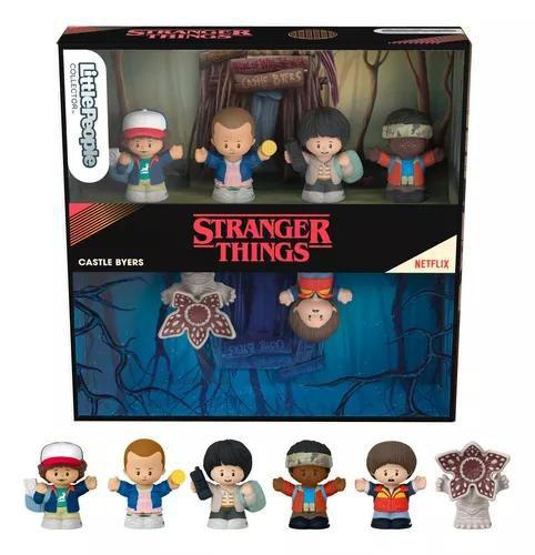 Imagem de Conjunto Little People Stranger Things Byers Castle - Mattel Htp36