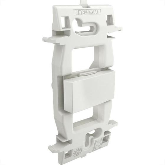Imagem de Conjunto Lorenzetti Zuli 4X2 Branco Sem Placa(1Bipolar) Lz010B