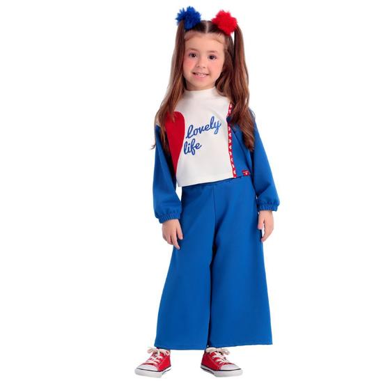 Imagem de Conjunto Lovely Blue Mon Sucre Infantil Inverno 134