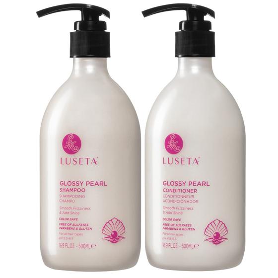 Imagem de Conjunto Luseta Glossy Pearl - Shampoo e Condicionador 500mL