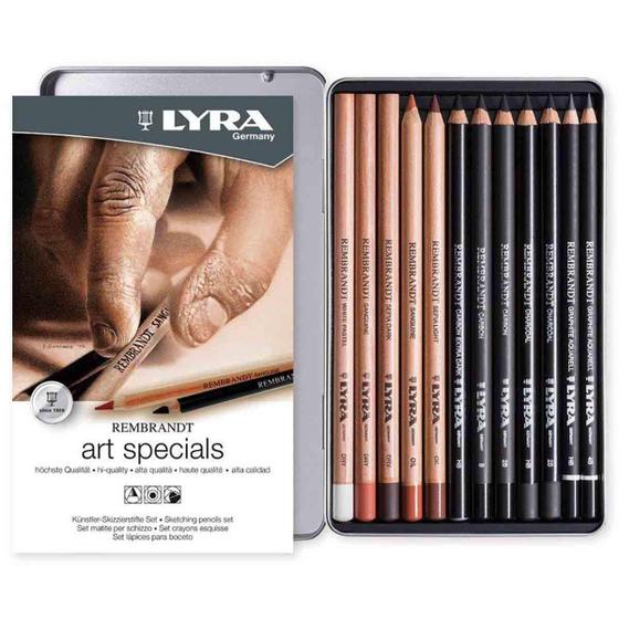 Imagem de Conjunto Lyra Art Specials Rembrandt 12 Peças