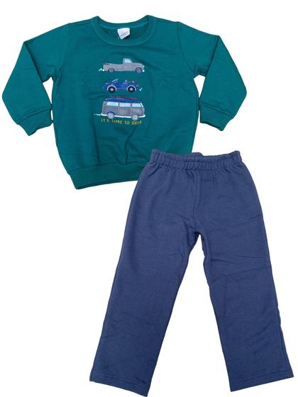 Imagem de Conjunto Malwee Infantil Moletom Menino