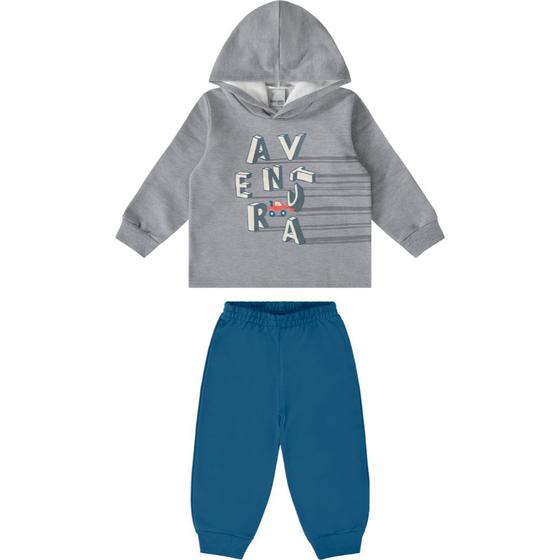 Imagem de Conjunto Manga Longa Inverno Infantil Malwee Menino Aventura