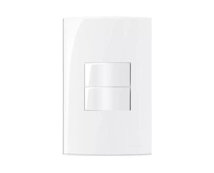 Imagem de Conjunto Margirius 4x2 Interruptor Duplo Juntos 10A Sleek