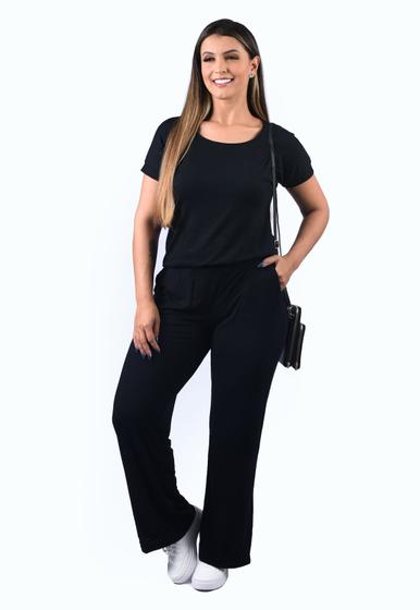 Imagem de Conjunto Maria Paes Calça e Blusa Preto