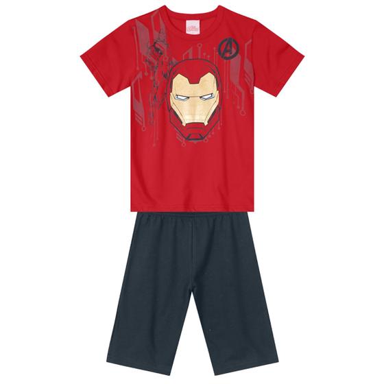 Imagem de Conjunto Marvel Avengers infantil menino Brandili