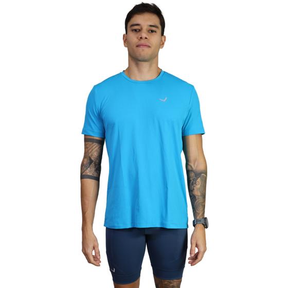 Imagem de Conjunto Masculino Fitness Para Corrida Caminhada Academia Treino Indrills Azul Petróleo