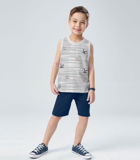 Imagem de Conjunto Masculino Mergulhador Rovitex Kids Cinza