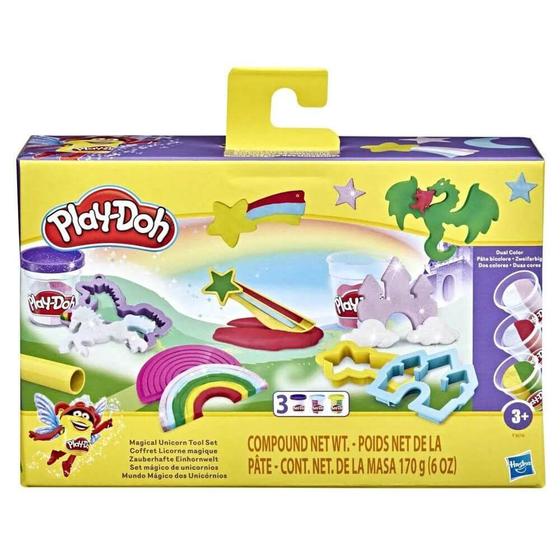 Imagem de Conjunto Massinha Play-Doh - Mundo Mágico dos Unicórnios - F3616 Hasbro