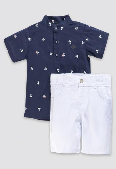 Imagem de Conjunto Menino Bermuda Camisa Anjos Baby