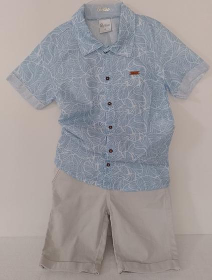Imagem de Conjunto Menino Camisa Estampada + Bermuda Paraiso Rf 14112