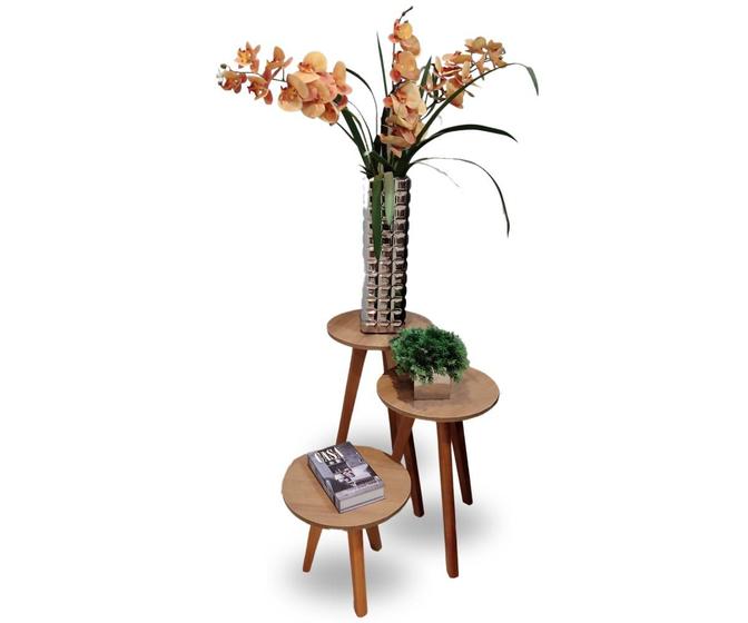 Imagem de Conjunto Mesa de Canto Eiffel MD - 3 Unidades