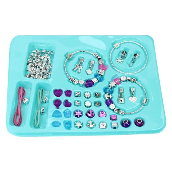 Imagem de conjunto mini joia com braceletes e miçangas bbr toys