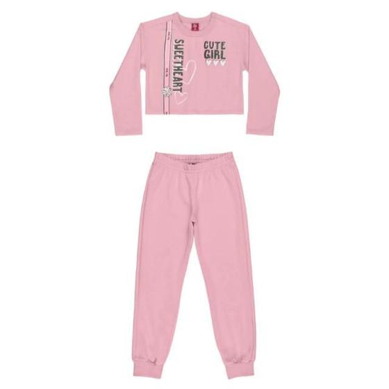 Imagem de Conjunto Moletinho Menina Bee Loop 4 ao 8 Ref. 14658