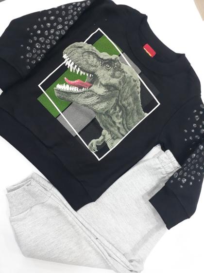 Imagem de Conjunto moletom infantil Dino