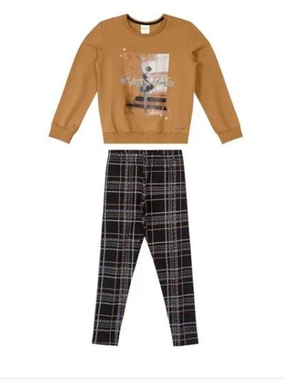 Imagem de Conjunto Moletom Infantil Menina - Carinhoso Kids