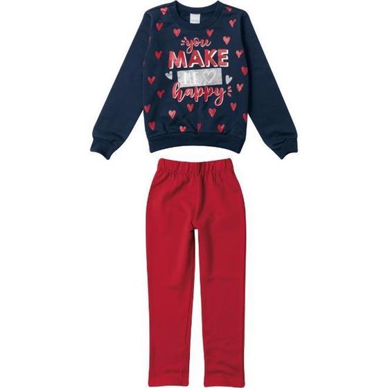 Imagem de Conjunto Moletom juvenil  Menina Malwee Kids Ref. 78351