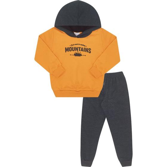 Imagem de Conjunto Moletom Menino com Capuz Pulla Bulla Ref. 50272