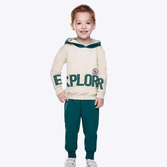 Imagem de Conjunto Moletom Verde Infantil Masculino Have Fun 28813