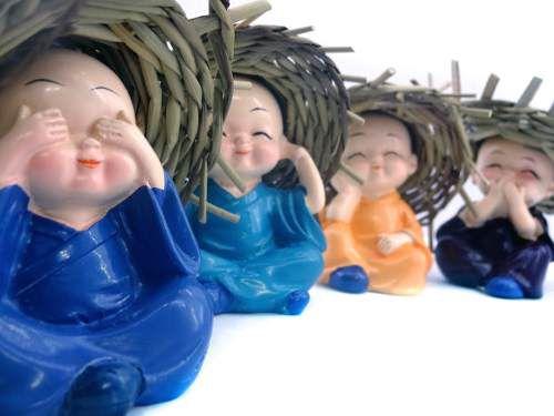 Imagem de Conjunto Monges com Chapéu 4 Peças