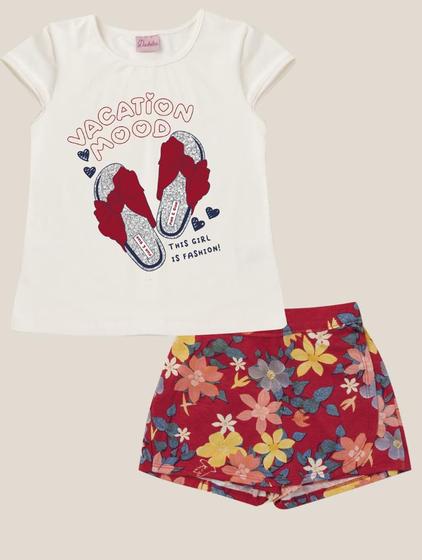 Imagem de Conjunto Mood Feminino Infantil Duduka - Kahua Kids