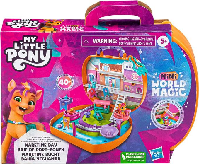 Imagem de Conjunto My Little Pony Mini World Magic Pequenas Criações Sunny Starscout Hasbro