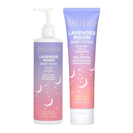 Imagem de Conjunto Pacifica Lavender Moon - Sabonete Líquido e Loção Corporal (355ml)