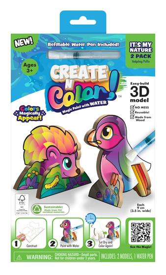 Imagem de Conjunto Paint with Water Create N Color Magic para Crianças - Desenhos Mágicos com Água